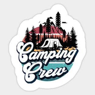 Camping Sticker